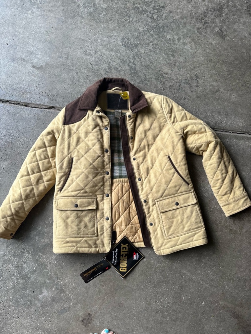 L.L. Bean woman’s barn gore-Tex coat medium NWT work coat waterproof